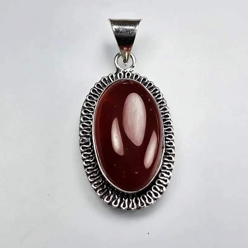 Natural Carnelian Pendant