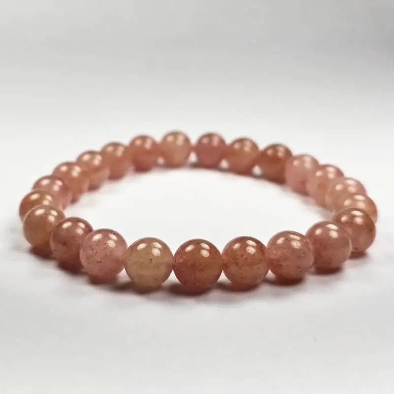 Strawberry Quartz Bracelet