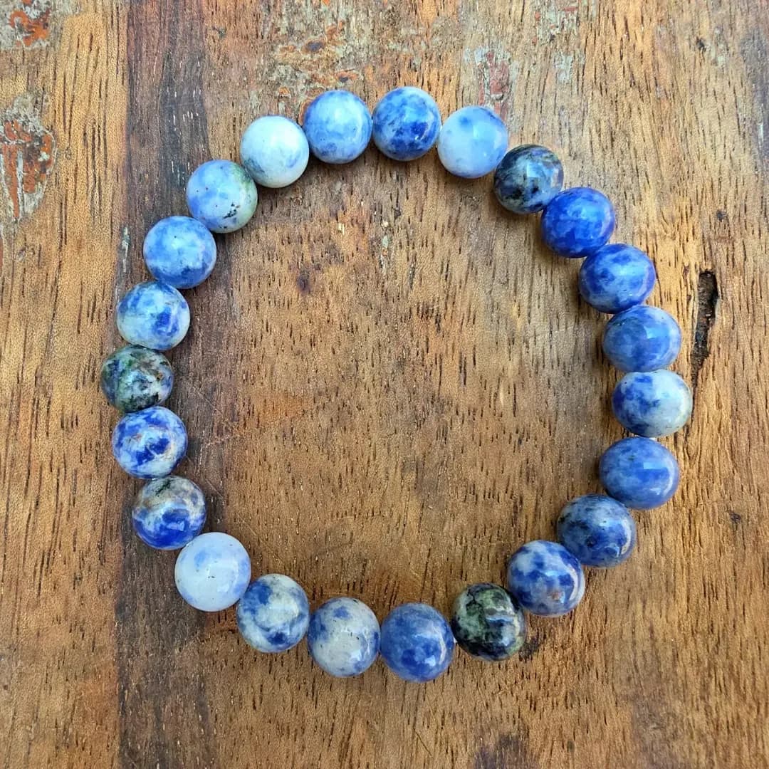 Sodalite Bracelet | Natural Blue Gemstone Jewellery