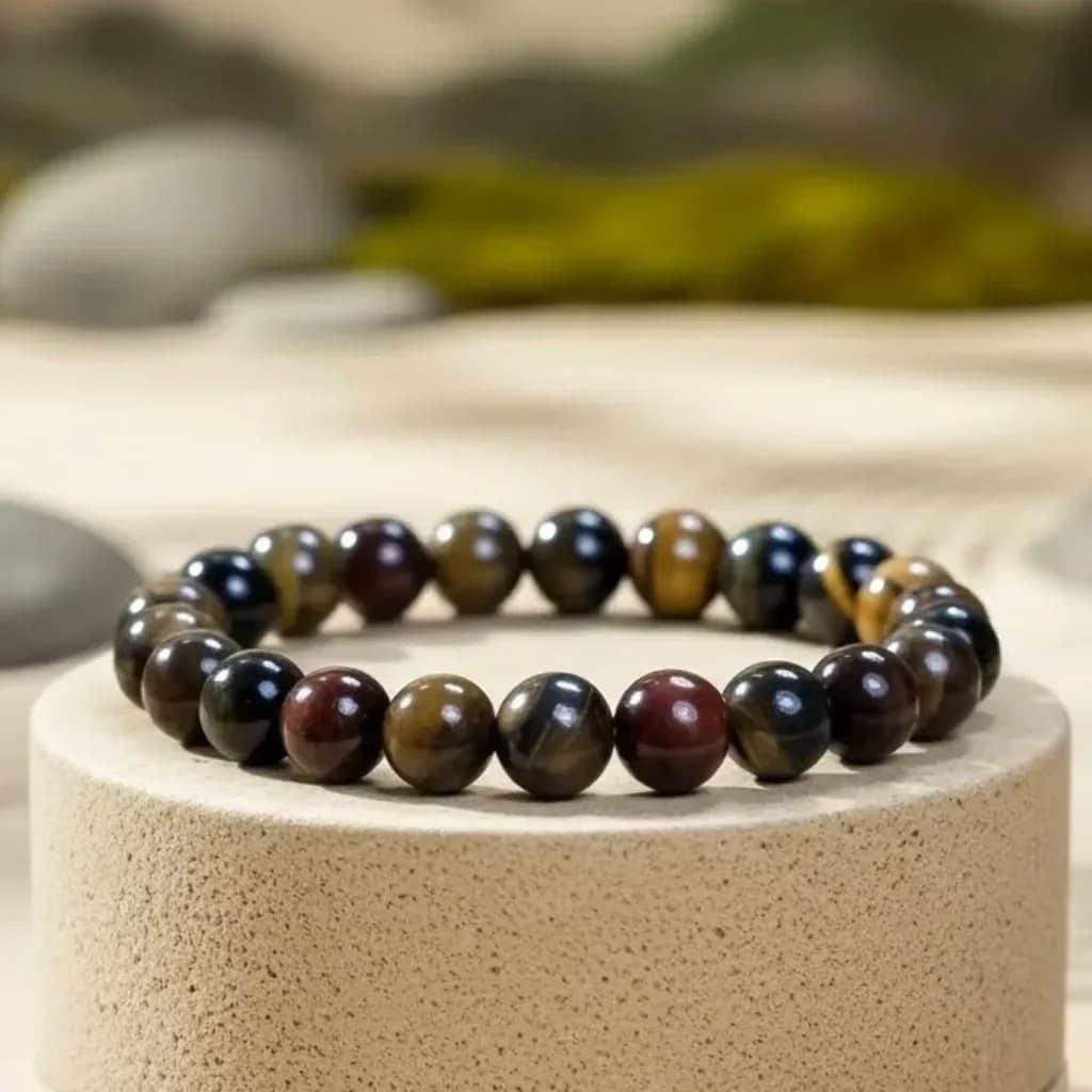 Tiger Eye Bracelet for Protection - Certified Natural Gemstone